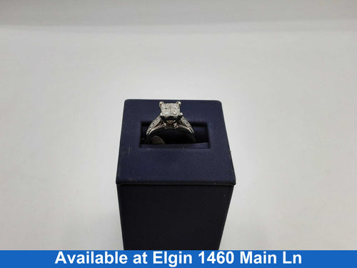 Ring - Engagement Set - White Gold 14k (.585) 6.1 grams Size 8.5