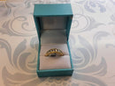 Ring - Wedding Band - Yellow Gold 18k (.750) 7.7 grams Size 8