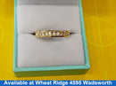 Ring - Wedding Band - Yellow Gold 14k (.585) 3.7 grams Size 9