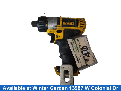 Dewalt Dcf610 Yellow Cordless Impact Drill