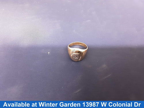 Men's Ring - Yellow Gold 10k (.417) 9.2 grams Size 11