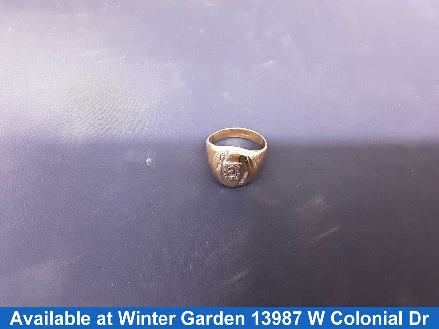 Men's Ring - Yellow Gold 10k (.417) 9.2 grams Size 11