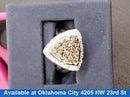Women's Ring - White Gold 14k (.585) 5.7 grams Size 20