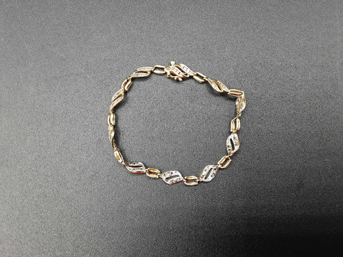 Bracelet - Yellow Gold 10k (.417) 6.6 grams 8 inch