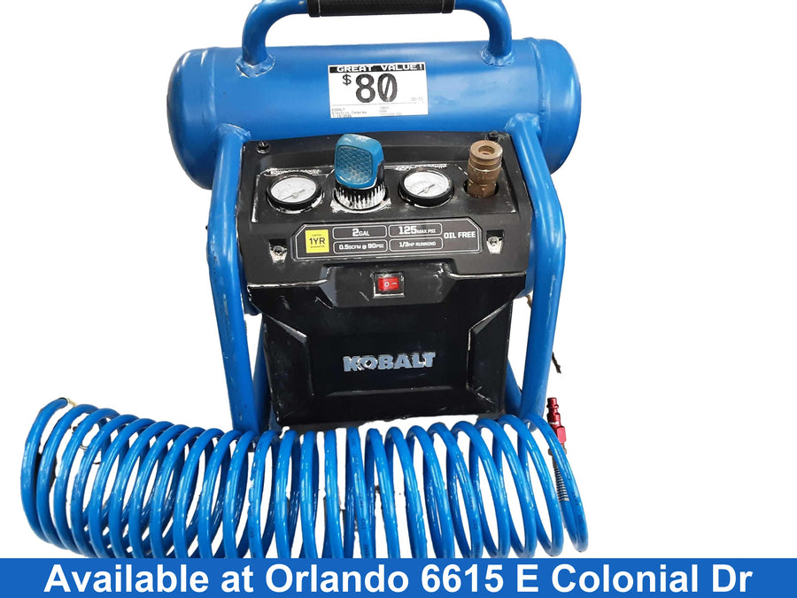Kobalt 125psi Blue Electric Compressor