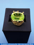 Women's Ring - Yellow Gold 14k (.585) 9.5 grams Size 6