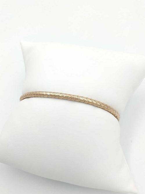 Wheat Bracelet - Rose Gold 14k (.585) 5.5 grams 8 inch