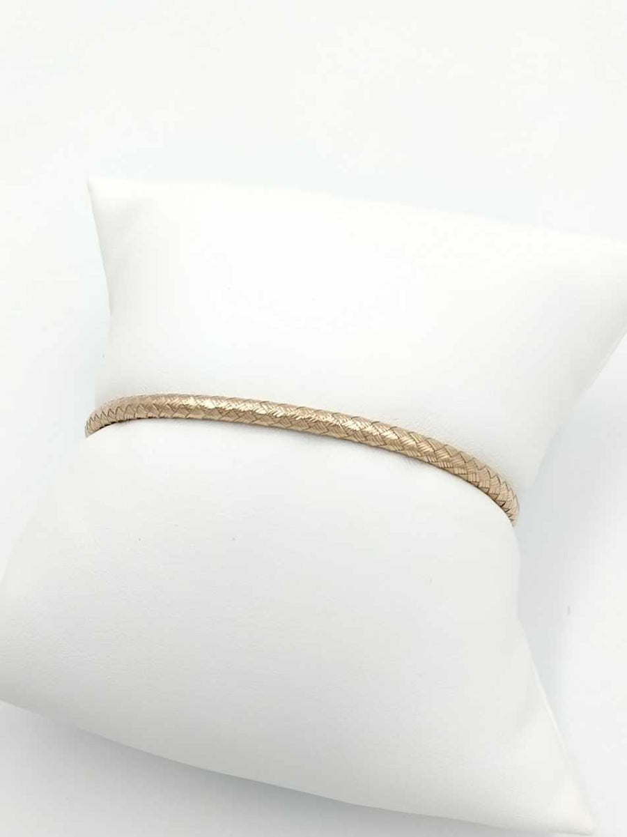 Wheat Bracelet - Rose Gold 14k (.585) 5.5 grams 8 inch
