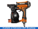 Ridgid R175rnf Orange Pneumatic Roofing Nailer