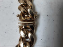 Cuban Link Bracelet - Yellow Gold 10k (.417) 23.6 grams 8 inch