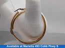 Bangle Earrings - Yellow Gold 10k (.417) 2.1 grams
