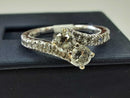 Women's Ring - Women's White Gold Diamond Ring Size 7