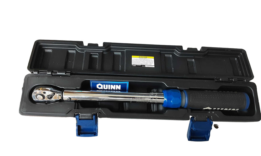 Quinn 20 To 100 Ft-lb Click Torque Wrench Blue Metric Hand Wrench