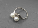 Women's Ring - White Gold 10k (.417) 3 grams Size 6.5