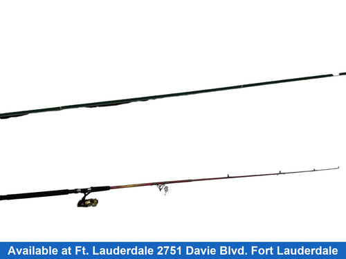 Shakespeare Surf Pier Red Fishing Rod & Reel Combo