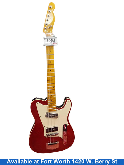 Nvmnf Red Electric Classic Guitar