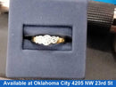 Women's Ring - Anniversary - Yellow Gold 14k (.585) 3 grams Size 20