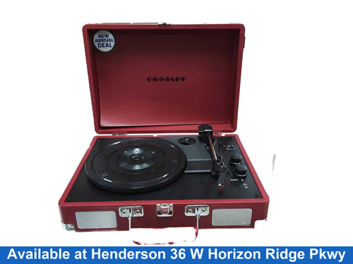 Crosley Cr8005d-bu Red DJ Turntable