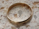 Ring - Wedding Band - Yellow Gold 10k (.417) 1.9 grams Size 9.5