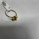 Women's Ring - Yellow Gold 10k (.417) 2.4 grams Size 7.5