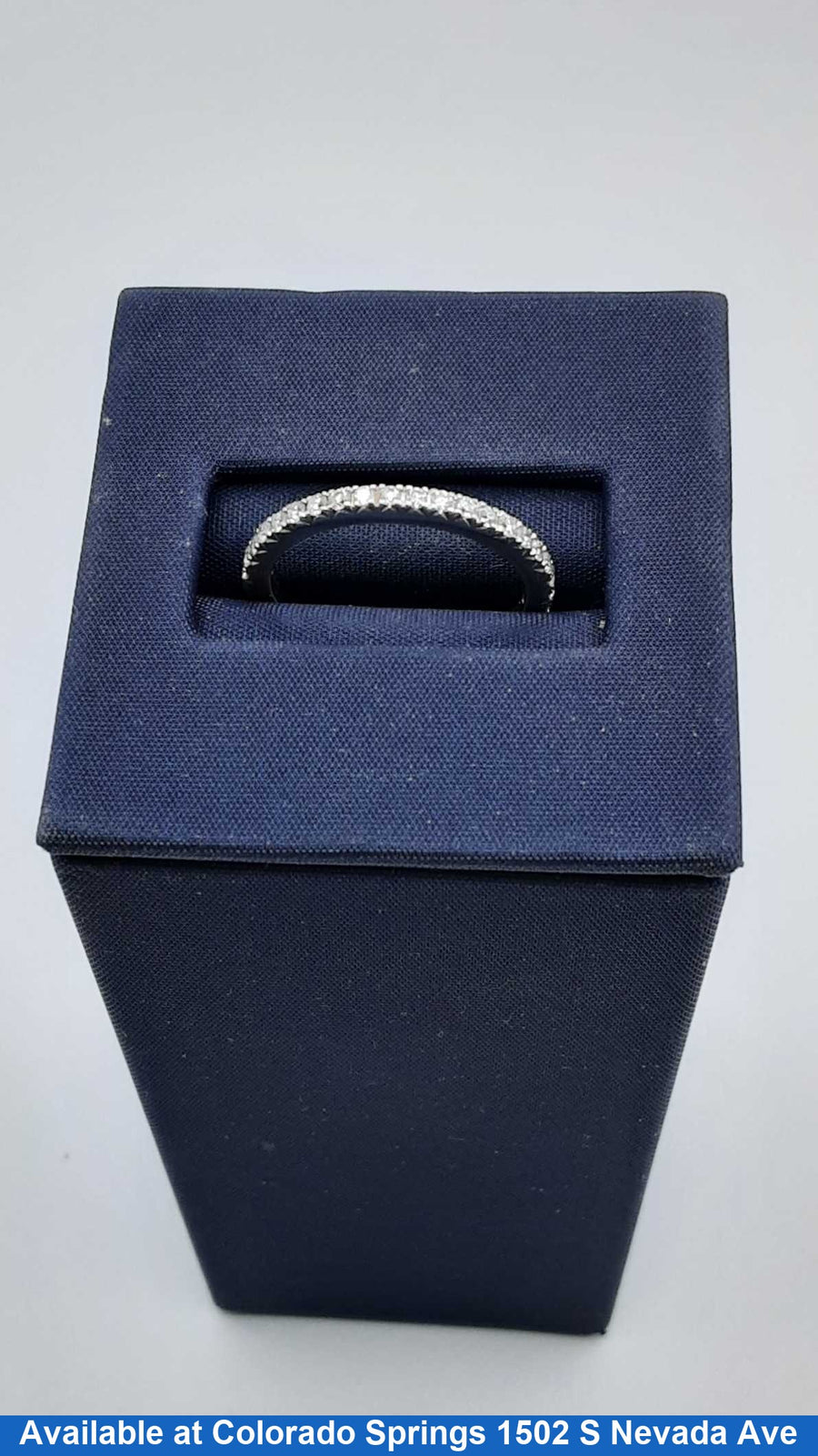 Women's Ring - Anniversary - White Gold 14k (.585) 1.7 grams Size 5.5