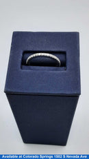 Women's Ring - Anniversary - White Gold 14k (.585) 1.7 grams Size 5.5