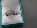 Women's Ring - White Gold 10k (.417) 3.7 grams Size 8.5
