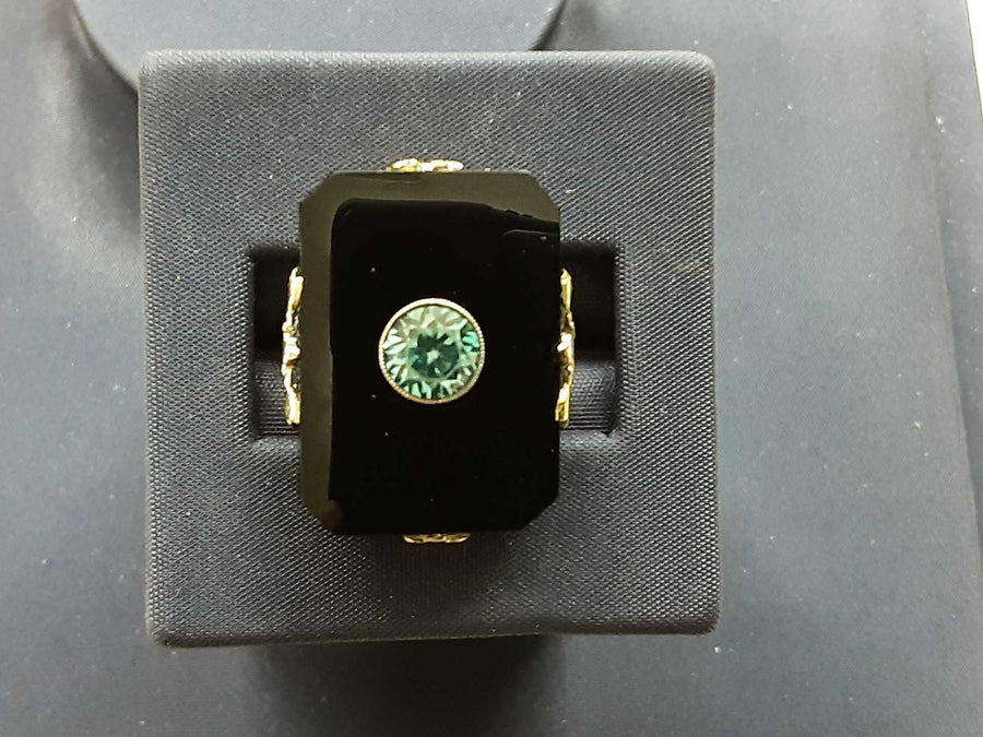 Women's Ring - Yellow Gold 10k (.417) 5 grams Size 20
