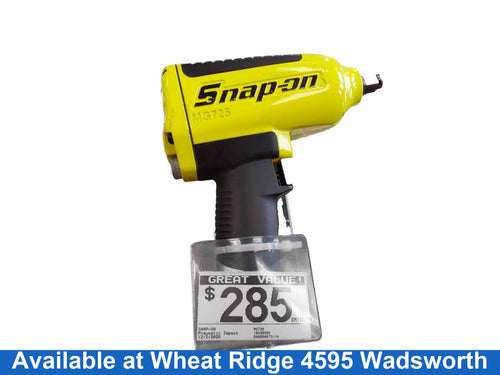 Snap-on Mg725 Yellow Pneumatic Impact Drill