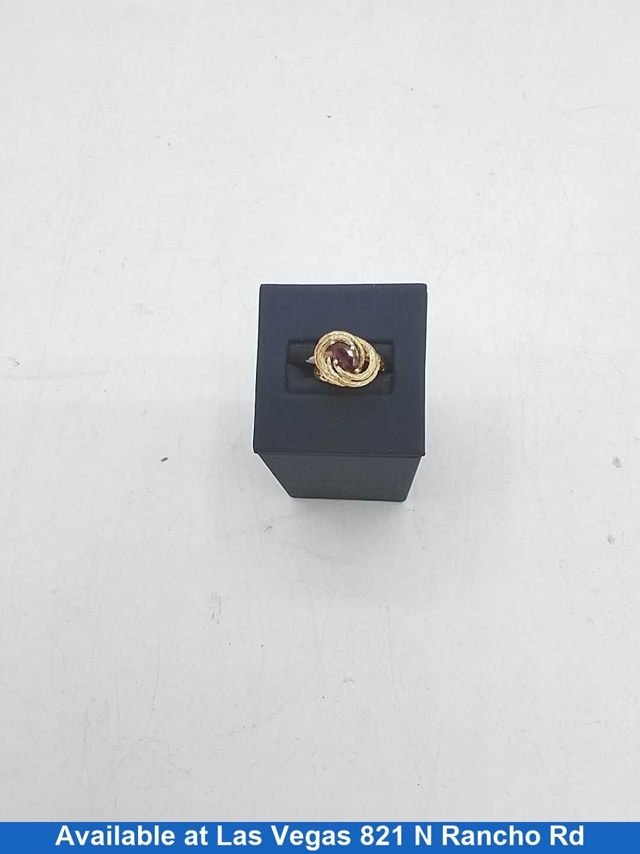 Women's Ring - Yellow Gold 14k (.585) 5.1 grams Size 6.5