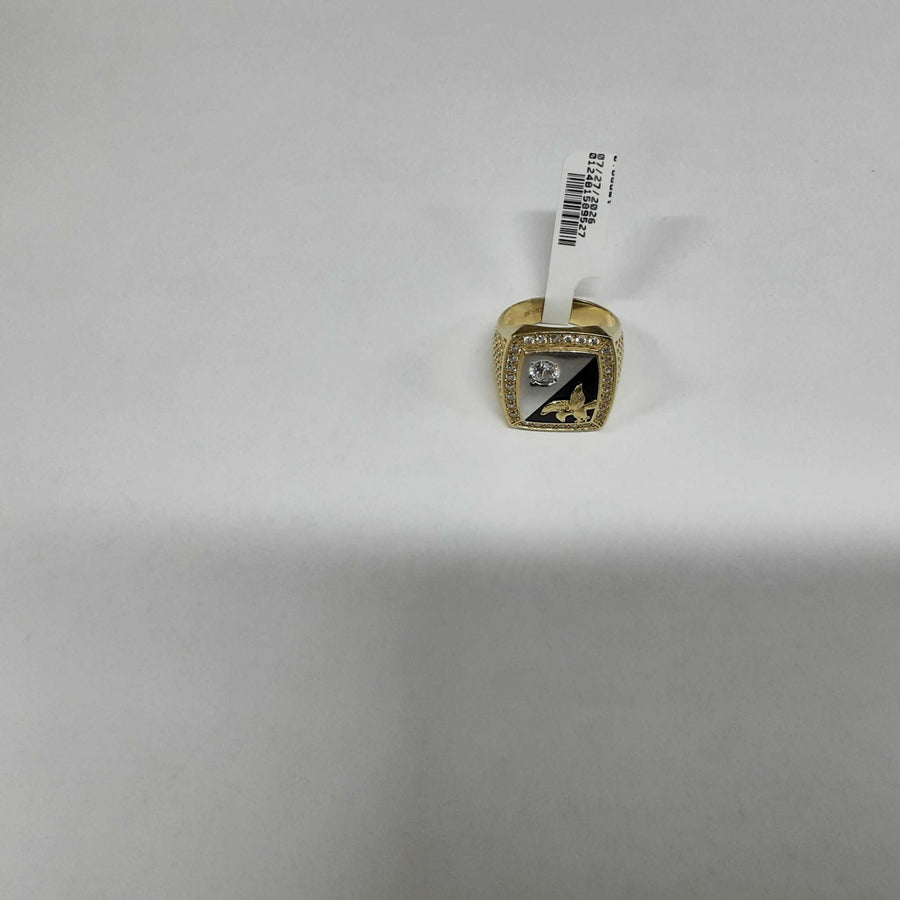 Men's Ring - Yellow Gold 14k (.585) 13.7 grams Size 8.5
