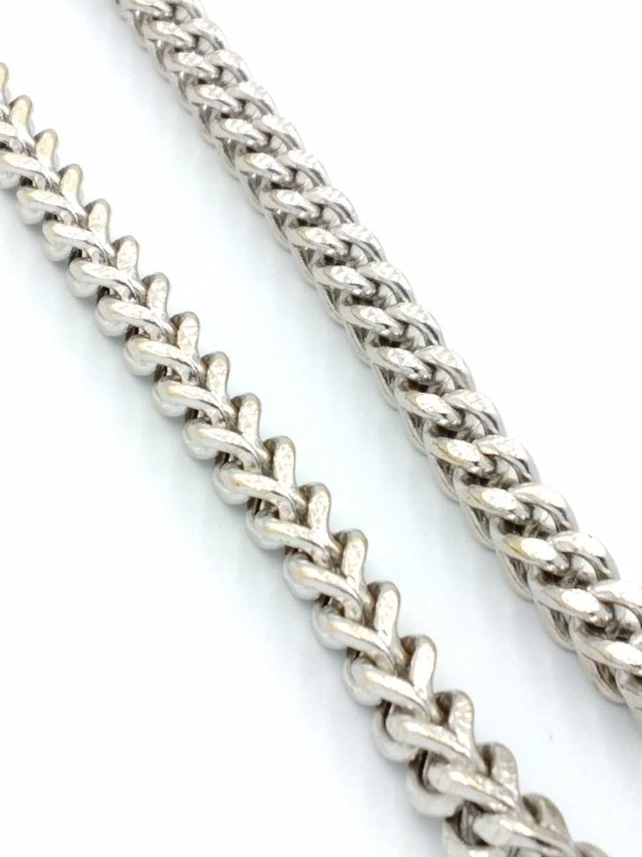 Fox Tail Bracelet - White Gold 10k (.417) 15 grams 9 inch
