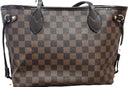 Louis Vuitton Damier Ebene Tote Brown Purse / Handbag