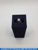Women's Ring - Solitaire - Yellow Gold 14k (.585) 2.3 grams Size 5.5