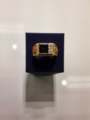Women's Ring - Solitaire - Yellow Gold 10k (.417) 11.3 grams Size 13