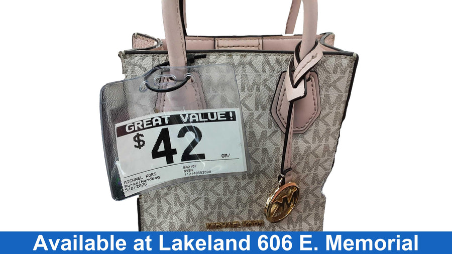 Michael Kors Ba2107 Pink Purse / Handbag