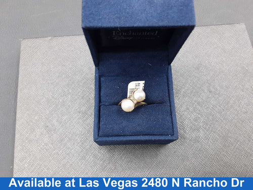 Women's Ring - Yellow Gold 10k (.417) 3.1 grams Size 4.5