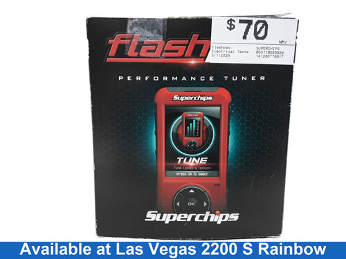 Flashpaq Superchips Red Electrical Testing Instrument