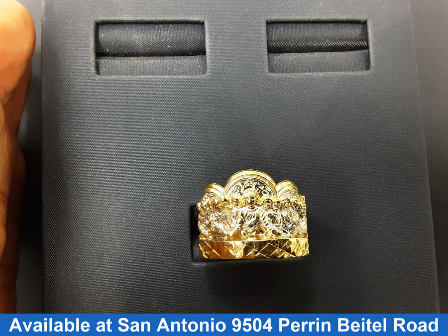 Men's Ring - Yellow Gold 10k (.417) 5.9 grams Size 12