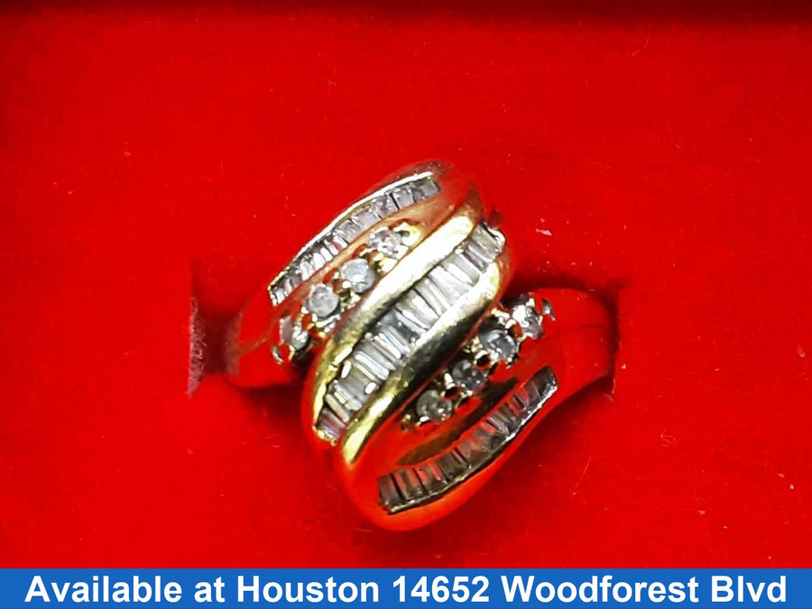 Women's Ring - Yellow Gold 10k (.417) 4.1 grams Size 7