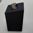 Women's Ring - Yellow Gold 10k (.417) 4.3 grams Size 7