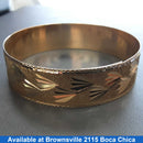 Bangle Bracelet - Yellow Gold 14k (.585) 27.5 grams 8 inch