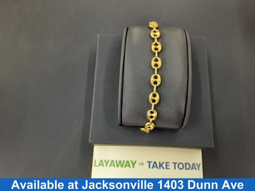 Bracelet - Yellow Gold 14k (.585) 7 grams 8 inch