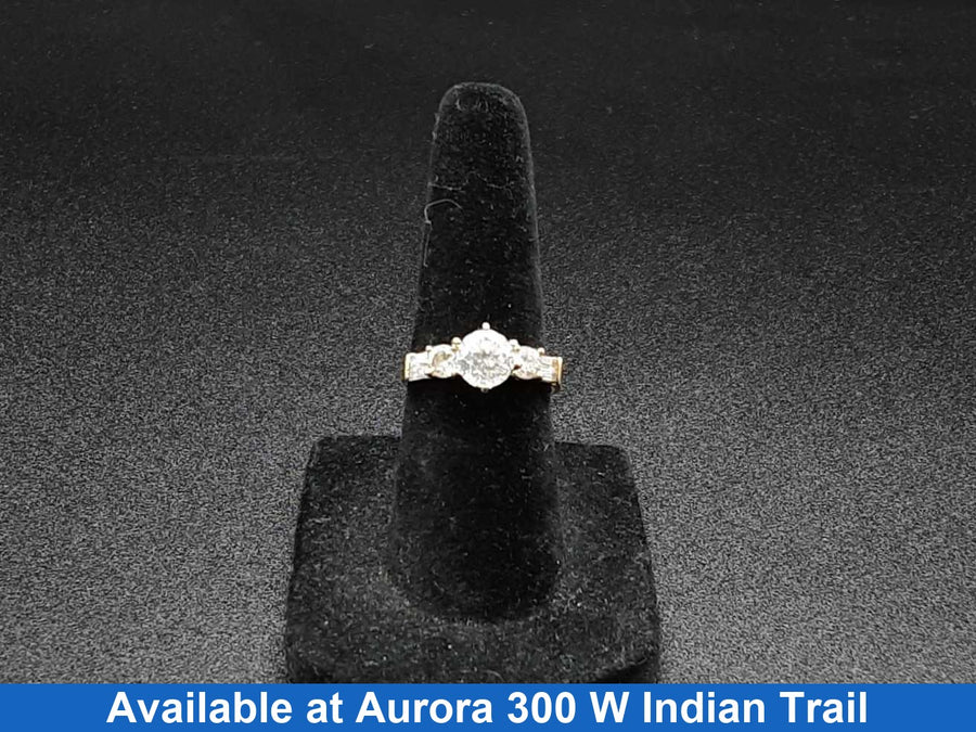 Women's Ring - Yellow Gold 14k (.585) 2.7 grams Size 5