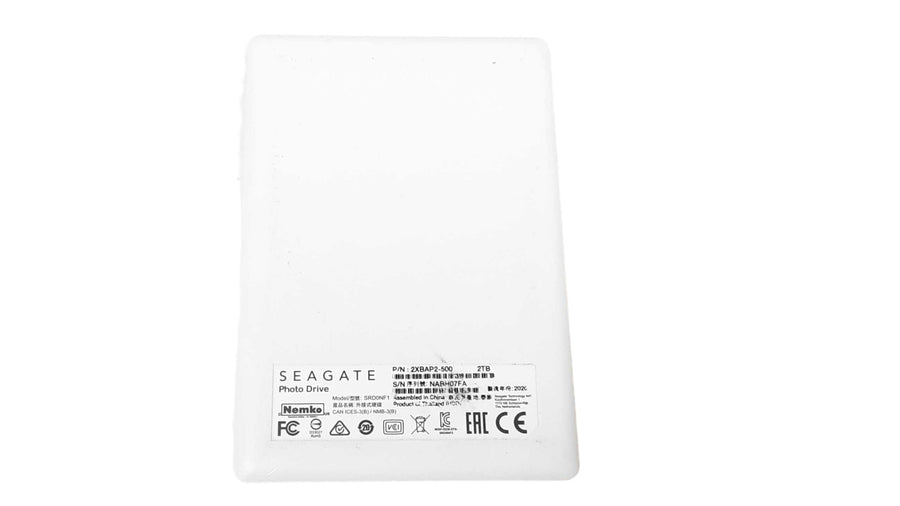 Seagate 2xbap2-500 White Gaming Hard Drive