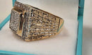 Men's Ring - Yellow Gold 10k (.417) 10.3 grams Size 10.5