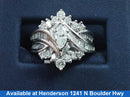 Women's Ring - White Gold 14k (.585) 8.3 grams Size 20