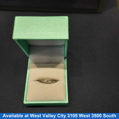 Women's Ring - White Gold 10k (.417) 1 grams Size 6