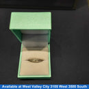 Women's Ring - White Gold 10k (.417) 1 grams Size 6