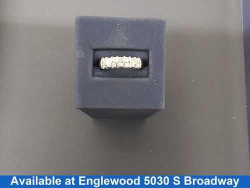 Men's Ring - White Gold 14k (.585) 3.6 grams Size 7